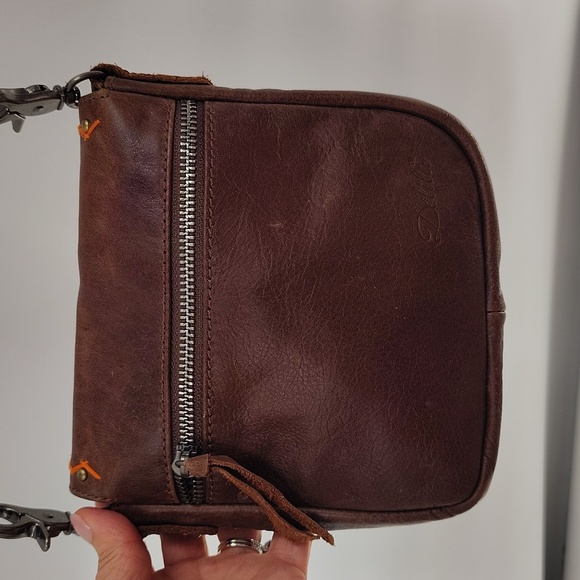 Montana West Native American Coffee Leather Crossbody Bag NWT - Picture 5 of 12